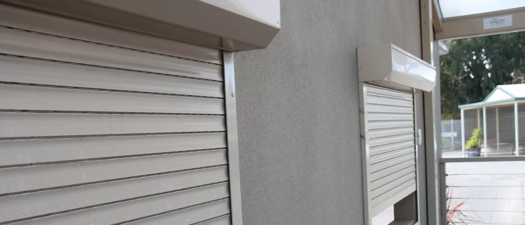 roller shutters on a house in adelaide 3